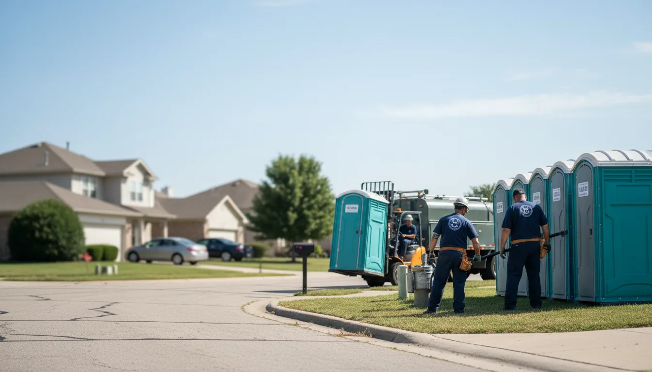 Porta Potty Rental in Quincy, MI near me